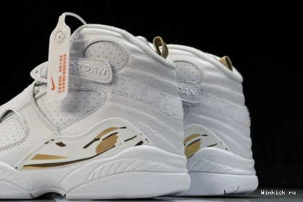 White 8 Retro Jordan OVO 1213